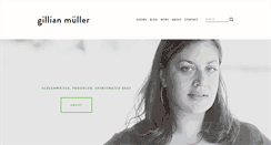 Desktop Screenshot of gillianmuller.com